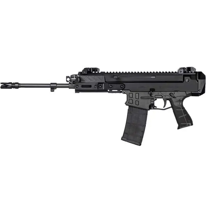 CZ BREN 2 MS PISTOL 5.56 14" BLACK FLIP UP SIGHTS 2-30RD MAGS